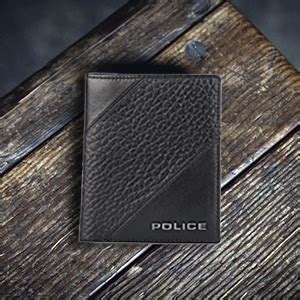 Police Jumbo Men's North Wallet | Leather Purse with 4 Card Slot, 2 ...