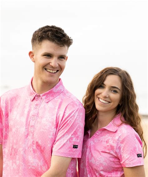 Mens Pink Golf Shirt - Pink Camo. Seriously Great Polos. Only $39.95 ...