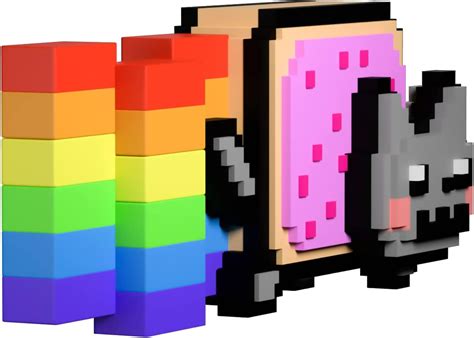 Buy Youtooz Nyan Cat Vinyl Figure, 4.5 Youtooz Meme Nyan Cat Figure ...