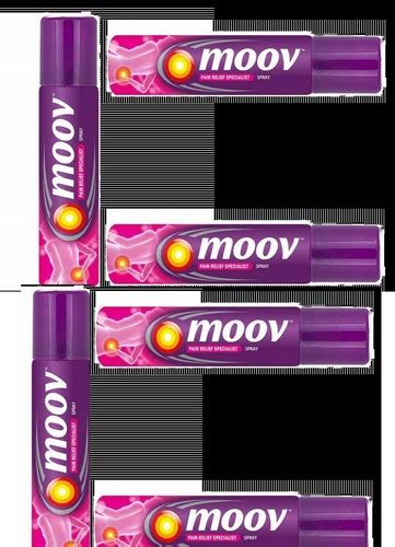 Moov Fast Pain Relief Spray 50g X 6 Back Pain,Muscle India | Ubuy