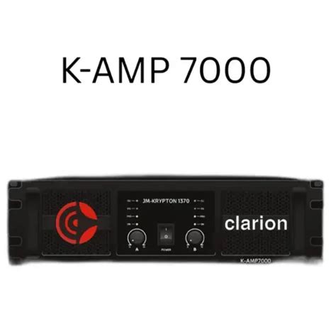 Buy CLARION K AMP 7000, 7000 Watt 2CH Class H Amplifier online at best ...