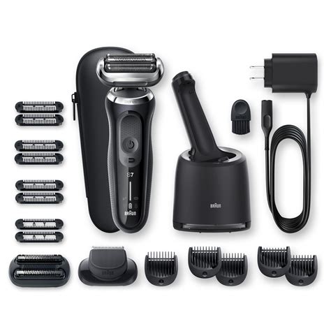 Buy Braun Series 7 7085cc 360° Flex Electric Razor with Stubble Beard ...
