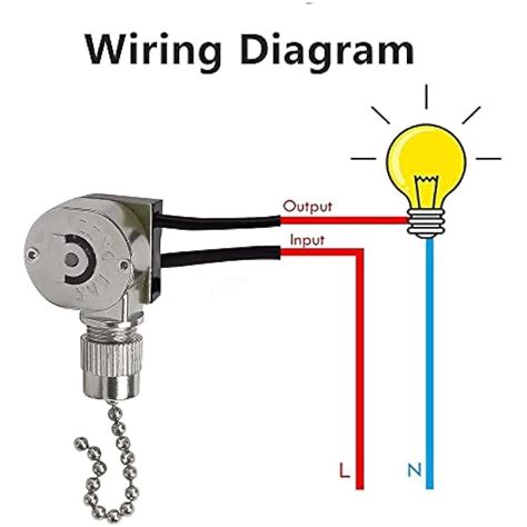 Aoprofree Ceiling Fan Light Switch ZE-109m Metal Pull Chain India | Ubuy