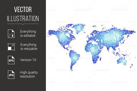 Abstract World Map 的图像结果