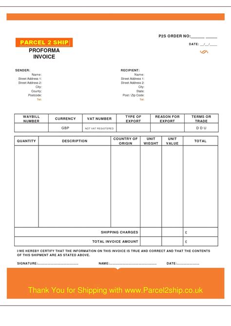 Sole Trader Invoice Example 的图像结果