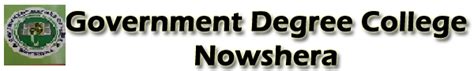 Government Degree College Nowshera