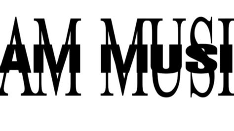 I AM MUSIC Album Cover Design