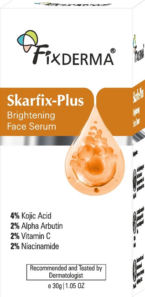 Fixderma Skarfix-Plus Brightening Face Serum – Fixderma Skincare