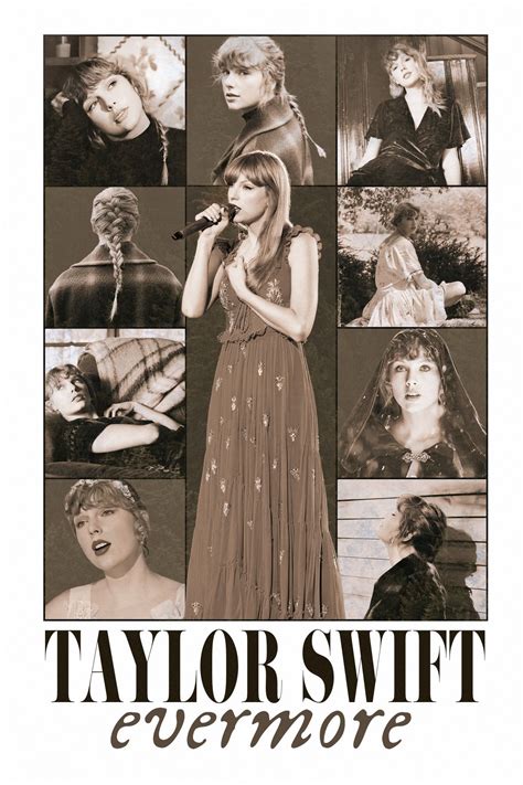 Taylor Swift Evermore | Taylor swift style, Taylor swift posters ...