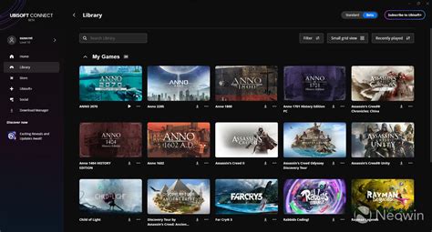 Ubisoft is overhauling its Connect launcher on PC with a UI refresh ...