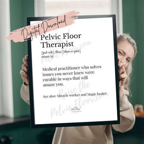 Digital Download** Pelvic Floor Therapist Definition | Perfect for ...
