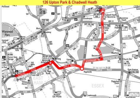 126 Bus Route Map | Google Maps - SIVSRW