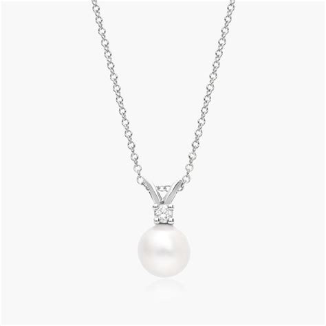 14K White Gold Akoya Cultured Pearl Leverback Earrings-8517641w14