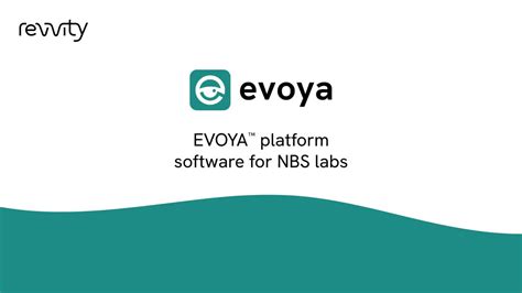 Evoya Newborn Screening Software | Revvity