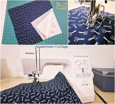 Image result for Sewing Machine Cover PDF Pattern