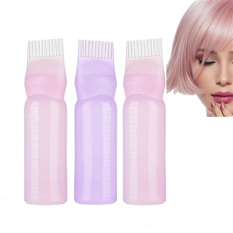 Amazon.com: Zilynhom Root Comb Applicator Bottle, 6 Ounce Hair Color ...