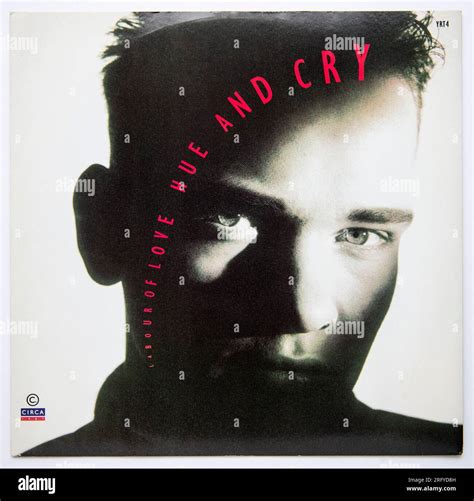 Picture cover of the 12 inch single version of Labour of Love by Hue ...