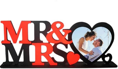 Personalised Mr & Mrs. Frame MDF Photo Frame Price in India - Buy ...
