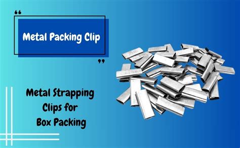 Retailvibes Packing Clip Box Strapping 12 mm Galvanized Iron Seal/Clip ...