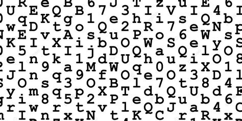 Image result for Single Alphanumeric Character