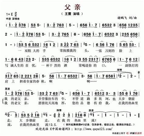 歌手【父亲】歌曲曲谱歌谱简谱下载【风雅颂歌谱网】高质量歌谱简谱网|PDF可打印A3A4高清歌谱简谱大图下载|流行歌曲民族歌曲美声歌曲歌谱|通俗 ...