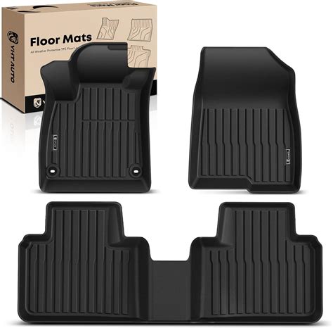 YHTAUTO Fit 2023-2025 Honda Accord Floor Mats Include Hybrid, TPE All ...