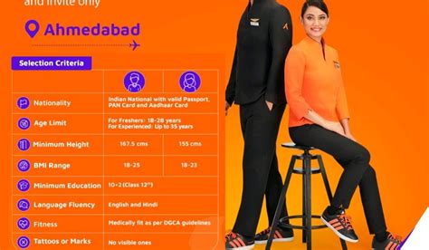 Cabin Crew Recruitment 2025 - Apply Online for Ahmedabad Interview ...