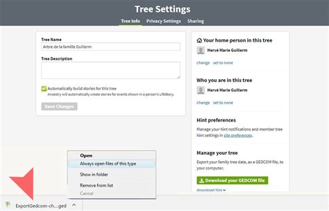 Image result for Create GEDCOM File From Ancestry