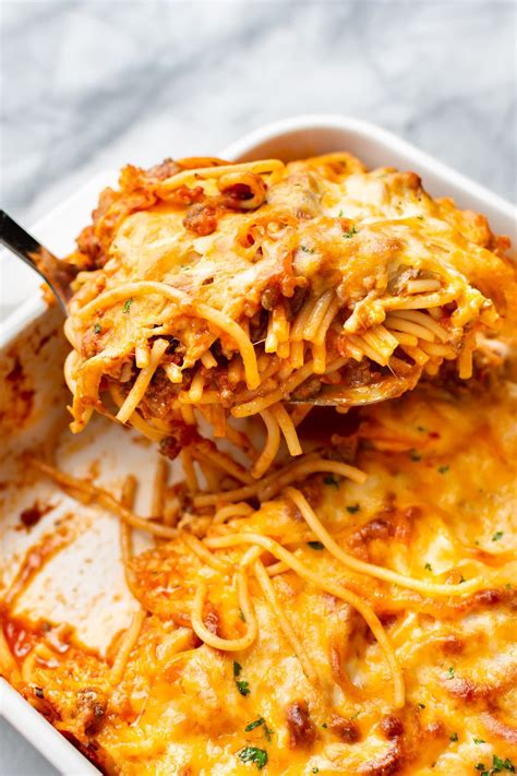 Easy Baked Spaghetti | Spaghetti recipes easy, Easy baked spaghetti ...
