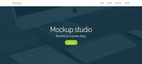 Image result for Bootstrap Mockup Template