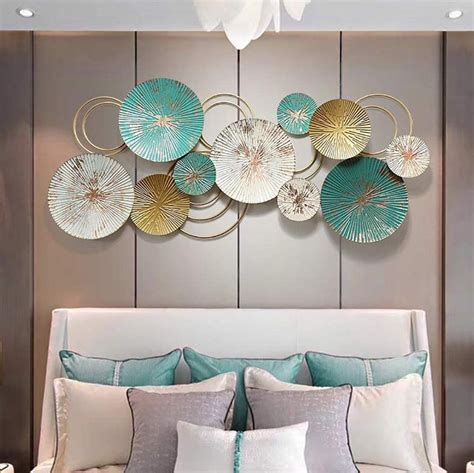 HRIDAY Multi Color Metal Wall Arts| Metal Wall Decor For Living Room ...
