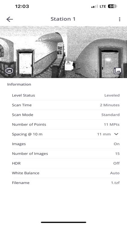 Trimble App 的图像结果