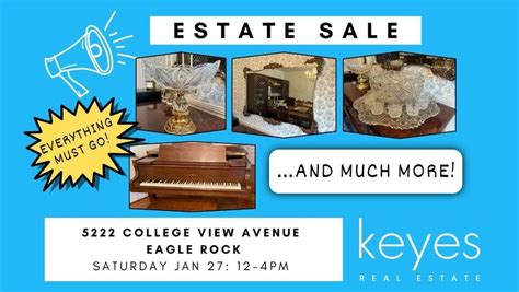 Everything Must Go Estate Sale in Eagle Rock, 5222 College View Ave ...