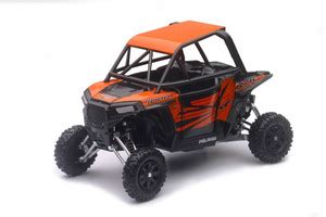 NEW RAY 1:18 Scale Die Cast Polaris RZR XP 1000 Orange Madness ATV - 1: ...