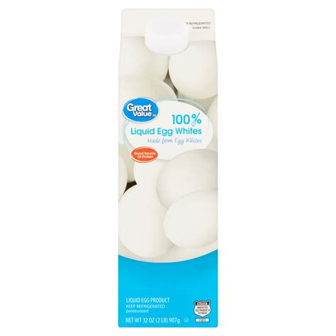 Pasteurized Egg Whites Products for Cooking and Baking at Walmart