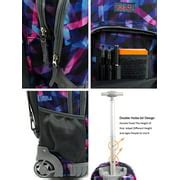 Buy Tilami Kids Rolling Backpack 18 inch Boys and Girls Laptop Backpack ...