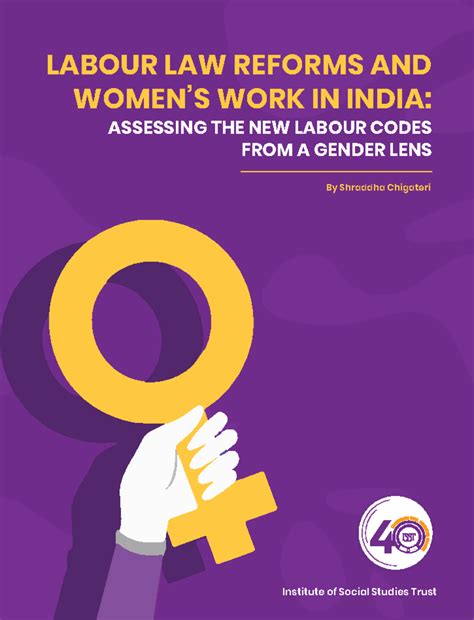 Labour Law Reforms in India: Gender Perspectives on New Codes (2021 ...