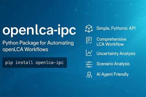 Image result for openLCA Python