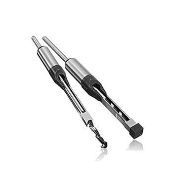 6mm/8mm Square Hole Mortiser Drill Bit Mortising Chisel Square Hole ...