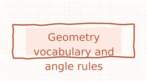 Image result for Geometry Words
