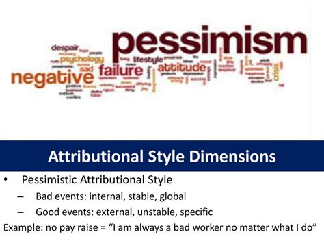 Image result for Attributional Patterns Examples