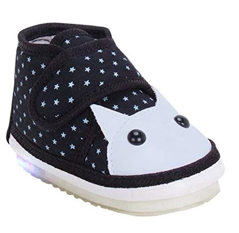 CHIU Kids LED Light Shoes with Chu Chu Music Sound & Small Star Print ...