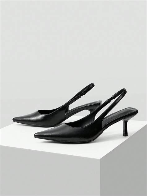 JM LOOKS Stylished-Toe Stilettos with Buckle Closure for Women & Girls