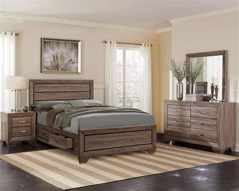 Loon Peak 4-piece California King Bedroom Set Washed Taupe - Wayfair Canada