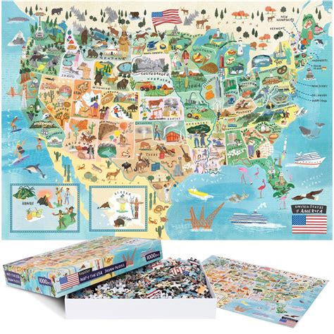 United States Map Puzzle Hart Puzzles USA Map Puzzle By Sapna HPA112