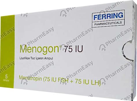 Menogon 75 IU Powder For Injection (1): Uses, Side Effects, Price ...