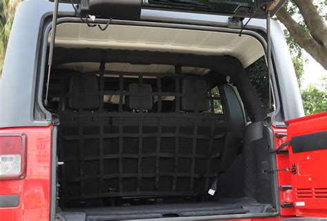 Rear Trunk Isolation Network for Jeep Wrangler JK 2007-2017 JL 2018 ...