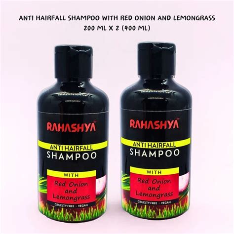 New Red onion infused Anti Hairfall Shampoo to prevent thinning hair ...
