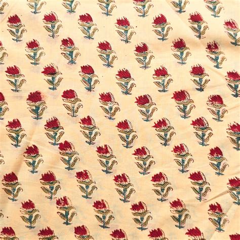 Jaipuri, Mughal , Jaal, Rapid Hand Block Print Cotton Fabrics Online ...