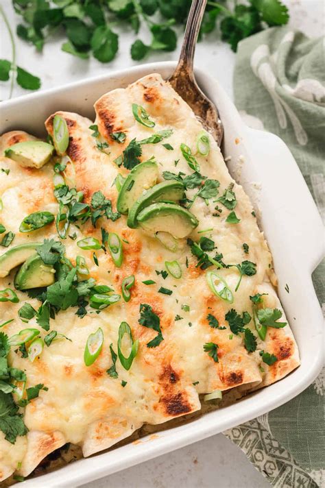 Vegetarian Enchiladas Recipe - Foxes Love Lemons